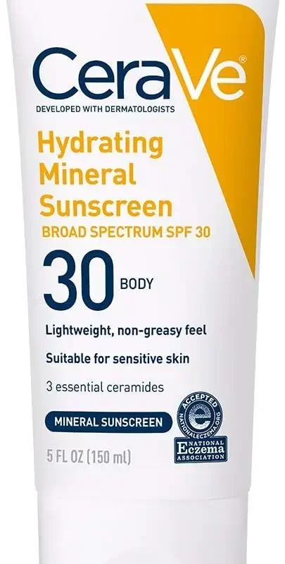 CeraVe Mineral Sunscreen SPF 30, 5oz
