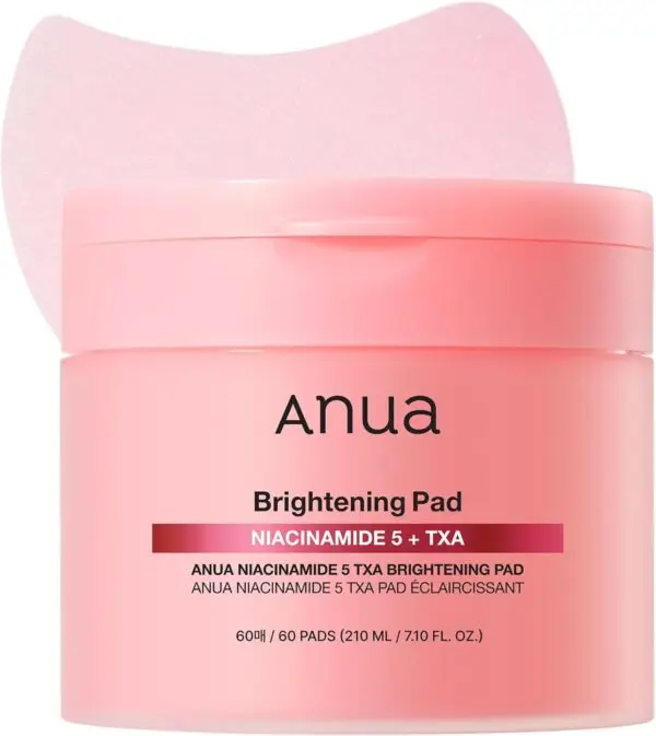 Anua Niacinamide 5 TXA Toner Pads - Hydrating Facial Care for Evening Skin Tone & Daily Radiance Care (210 ml, 60 Pads)