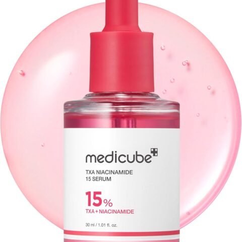 medicube TXA+Niacinamide 15% Glow Facial Seurm for After Spot Care | All-in-One Daily Korean Skincare | Uneven Skin Tone, Texture, and Hydration Care | High-Potency Tranexamic Acid 5% | 1.01 fl.oz