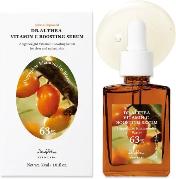 Dr.Althea Vitamin C Boosting Serum | Daily Vitamin Serum with TRANEXAMIC ACID for All Skin Types | Helps Remove Dark Spots & Uneven Skin Tone | Korean Vegan Skincare (Vitamin C Boosting RENEWED)
