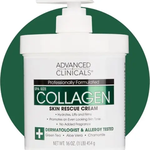 Advanced Clinicals Collagen Skin Rescue Lotion