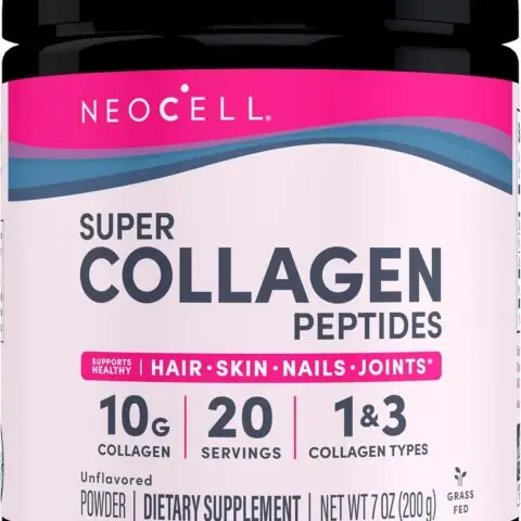 Neocell Super Collagen Powder, 14 Ounces, Non-Gmo, Grass Fed, Paleo Friendly, Gluten Free, Collagen Peptides Types 1 & 3 For Hair, Skin, Nails And Joints (Packaging May Vary), 40 Servings