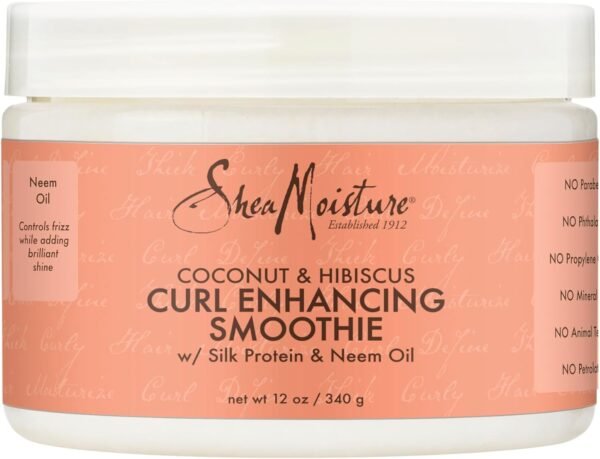 Shea Moisture Coconut and Hibiscus Curl Enhancing Smoothie 12 oz