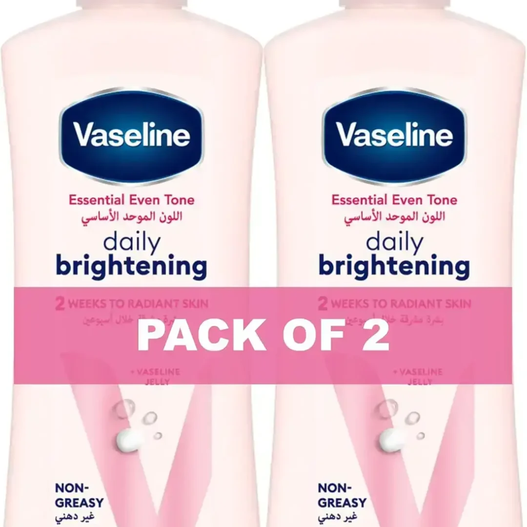 Vaseline Even Tone Lotion, 2 x 400ml