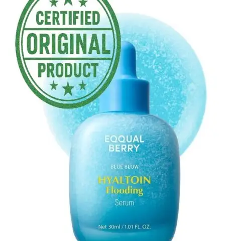 EQQUAL BERRY Hyaltoin Flooding Smoothie Serum 30ml | Deep Hydrating Face Serum with 11 Hyaluronic Acids, Glacier Water & Ectoine | 5 Ceramides Barrier Repair for Dewy, Plump, Glass Skin – Korean Skincare for All Skin Types
