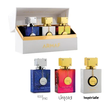 Armaf CDN Untold,Iconic,Imperial Gift Set For Men And Women 3x30ml