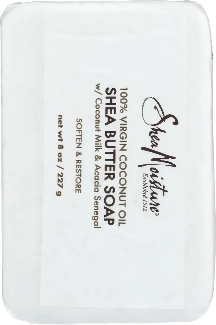 100% Virgin Coconut Oil Shea Butter Bar- 8 Oz - Image 2