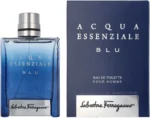 Salvatore Ferragamo Acqua Essenziale Blu Pour Homme Eau De Toilette For Men - Oriental Fougere Perfume 100ml - Image 2