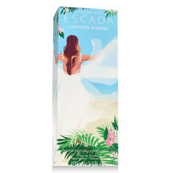 Escada Chiffon Sorbet Limited Edition Eau De Toilette For Women - Fruity‑floral Perfume 100ml - Image 3