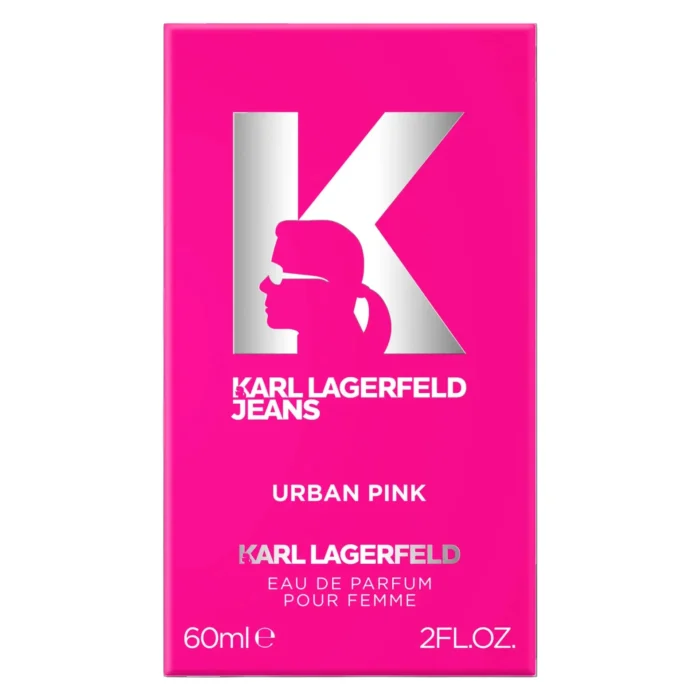 Karl Lagerfeld Jeans Urban Pink Pour Femme Eau De Parfum For Women - Floral Perfume 60ml - Image 2