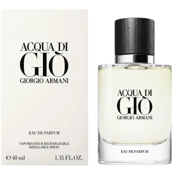 Giorgio Armani Acqua Di Gio Eau De Parfum For Men - Aromatic Aquatic Perfume 40ml Refillable - Image 2