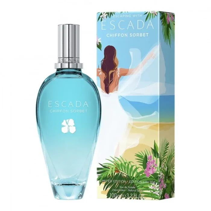 Escada Chiffon Sorbet Limited Edition Eau De Toilette For Women - Fruity‑floral Perfume 100ml - Image 2