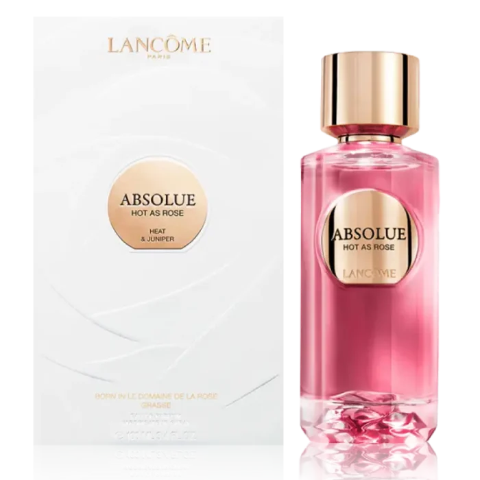 Lancome Absolue Hot As Rose Eau De Parfum For Women - Aromatic Fougere Perfume 100ml - Image 2