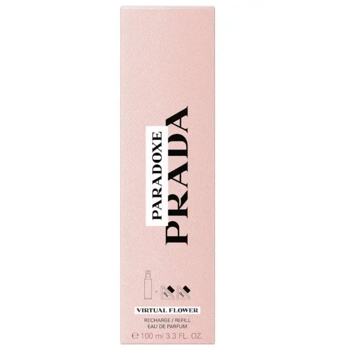 Prada Paradoxe Virtual Flower Eau De Parfum For Women - Floral Musky Perfume Recharge/Refill 100ml - Image 3