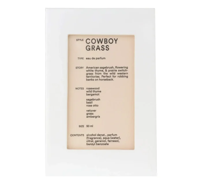 D.S. & Durga Cowboy Grass Eau De Parfum For Men - Woody Aromatic Perfume 50ml - Image 2