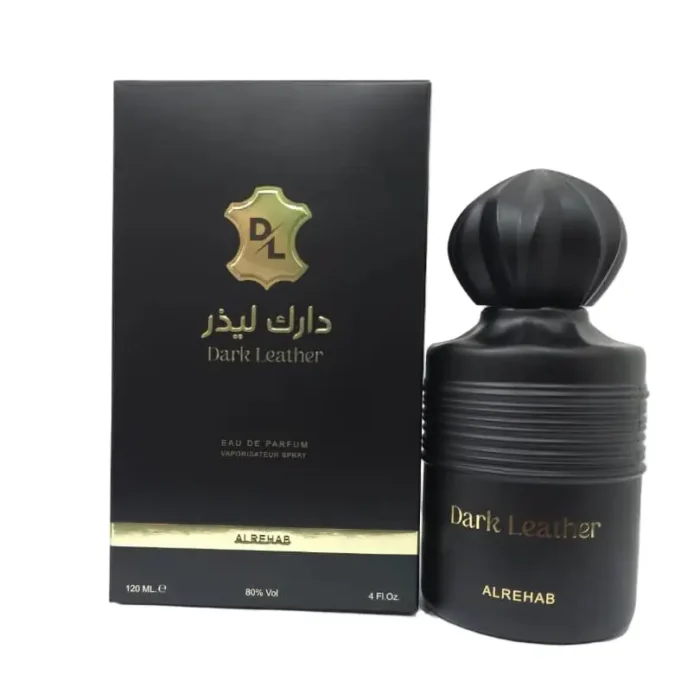 Al Rehab Dark Leather EDP For Unisex 120ml - Image 2