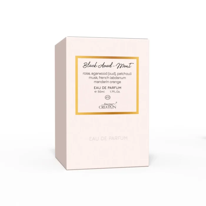 Amazing Creation Black Aoud - Mont EDP For Men 50ml PFB-470 - Image 3
