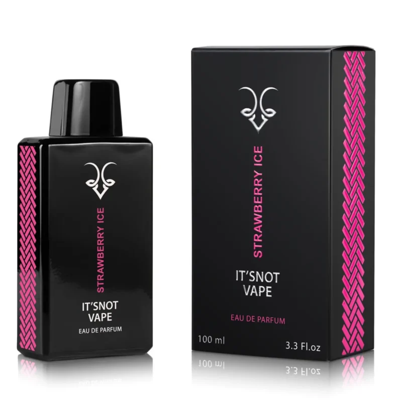 Its'snot Vape Strawberry Ice Eau De Parfum For Unisex - Fruity Perfume 100ml