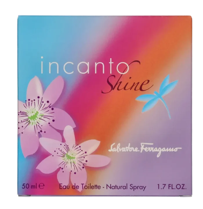 Salvatore Ferragamo Incanto Shine Eau De Toilette For Women - Floral Fruity Perfume 50ml - Image 3