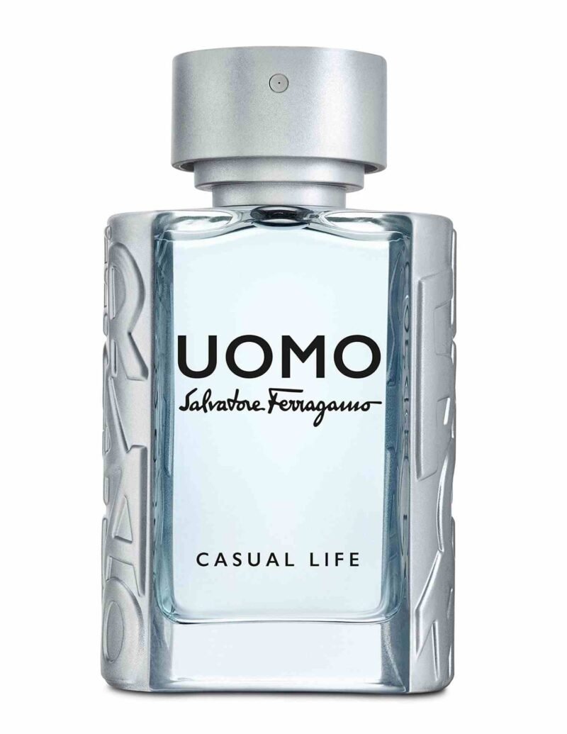 Salvatore Ferragamo Uomo Casual Life Pour Homme Eau De Toilette For Men - Woody Aromatic Perfume 100ml