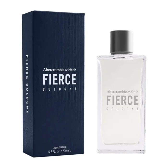 Abercrombie & Fitch Fierce Eau De Cologne For Men - Woody Aromatic Perfume 200ml - Image 2
