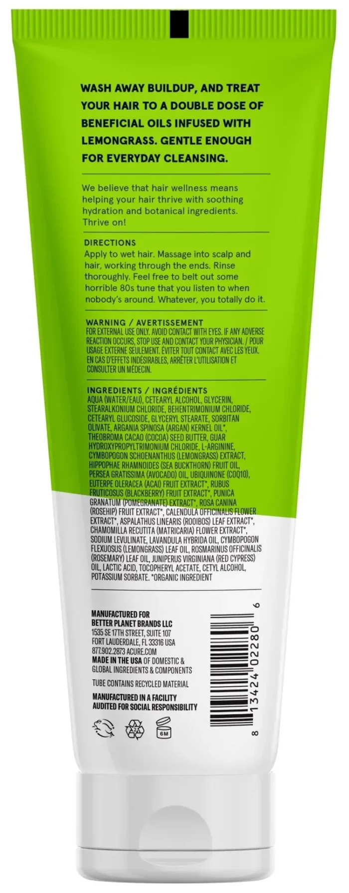 Acure Curiously Clarifying Conditioner - Image 2
