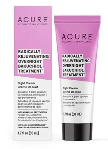 Acure Radically Rejuvenating Overnight Bakuchiol Treatment-50 ml