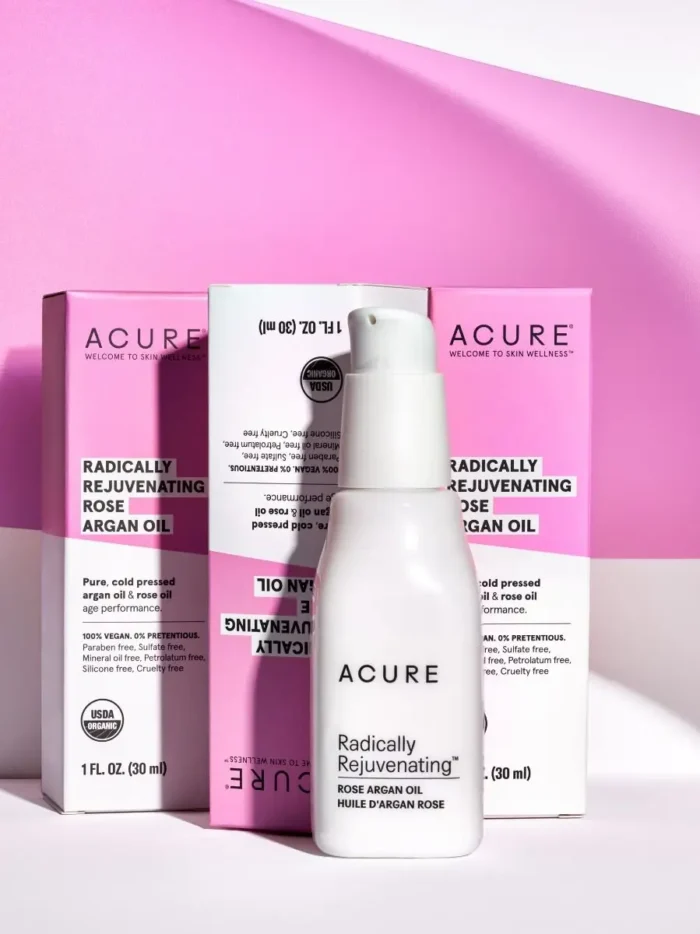 Acure Radically Rejuvenating Rose Argan Oil 30 Ml - Image 3