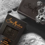 AFRICAN BLACK SOAP BAR SHEA BUTTER- 8 OZ. - Image 5