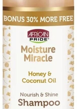 African Pride Honey & Coconut Oil Shampoo - 16 fl oz