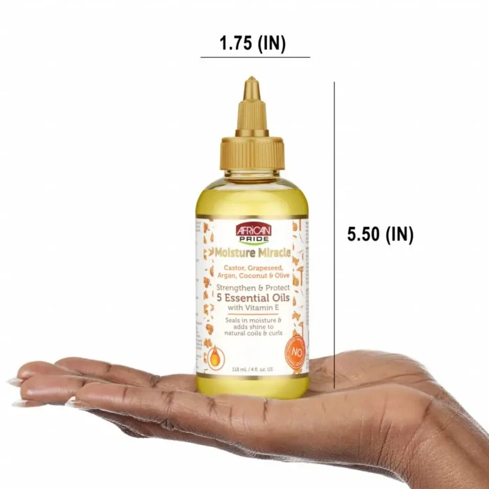 African Pride Moisture Miracle 5 Essential Oils, 4 oz - Image 8
