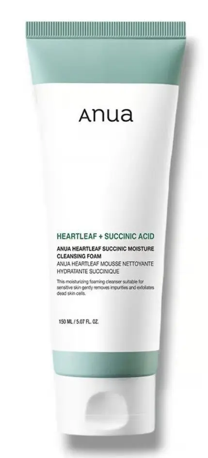 Anua Heartleaf Succinic Cleansing Foam 150ml
