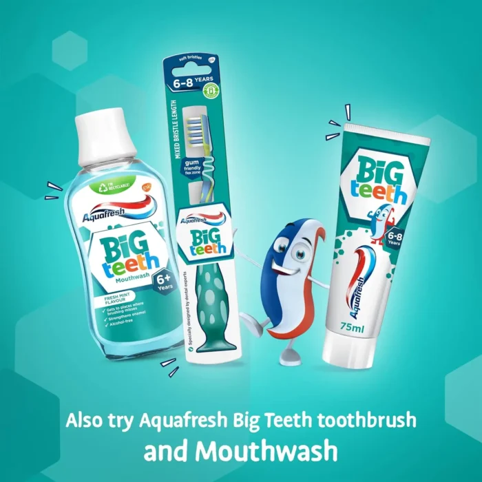 Aquafresh Kids Big Teeth 50Ml - Image 7
