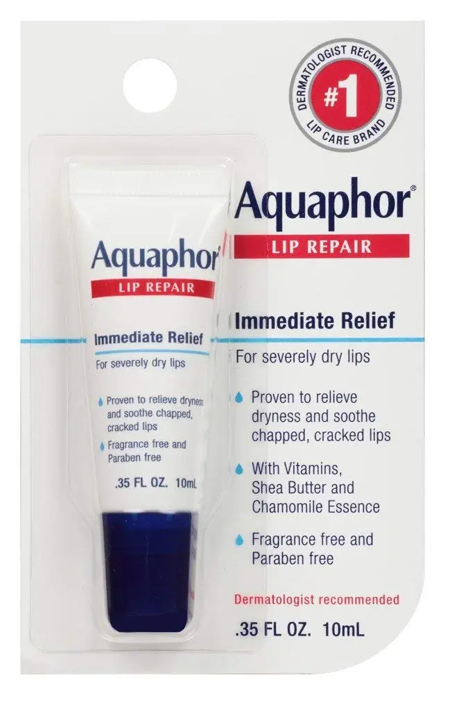 Aquaphor Lip Repair Tube Blister Card - 0.35 oz