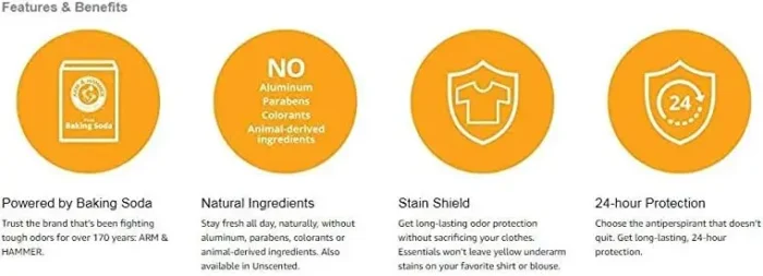 Arm & Hamme Deodorant Fresh Scent - Image 3