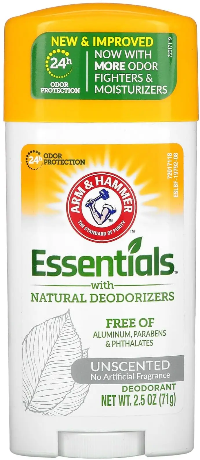 Arm & Hammer Deodorant Natural Unscented 2.5oz