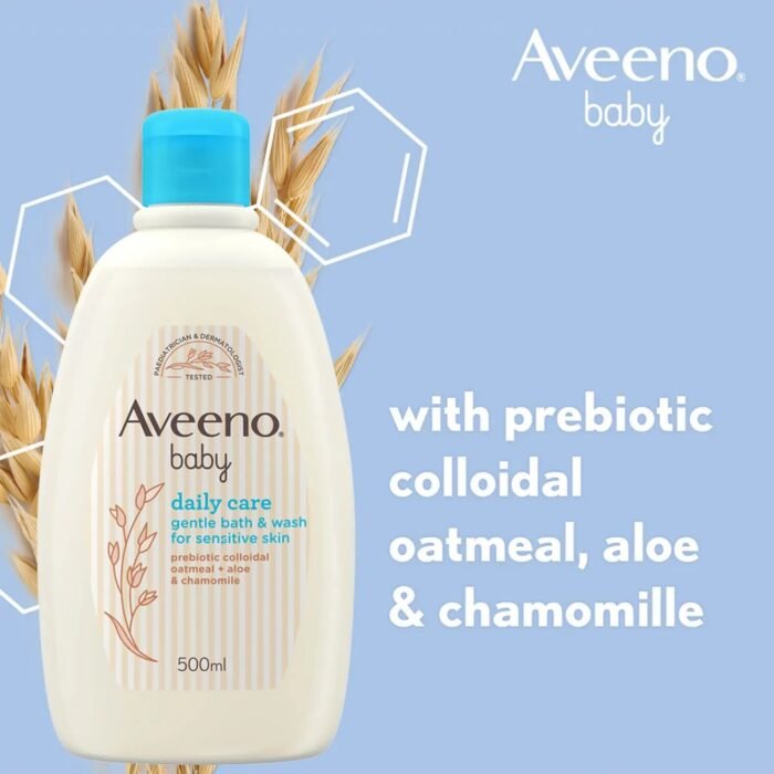Aveeno Baby Body Wash Daily Care 500ml - Image 4