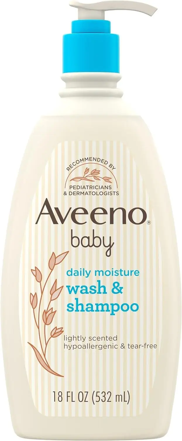Aveeno Baby Daily Moisture Gentle Body Wash & Shampoo 236ml