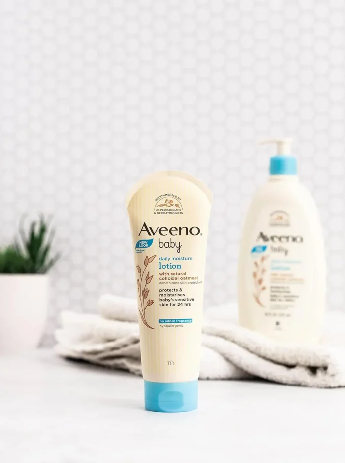 ⁦Aveeno Baby Daily Moisture Lotion 227g⁩ - الصورة ⁦3⁩