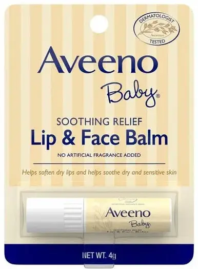 Aveeno Baby Soothing Relief Lip & Face Balm 4g