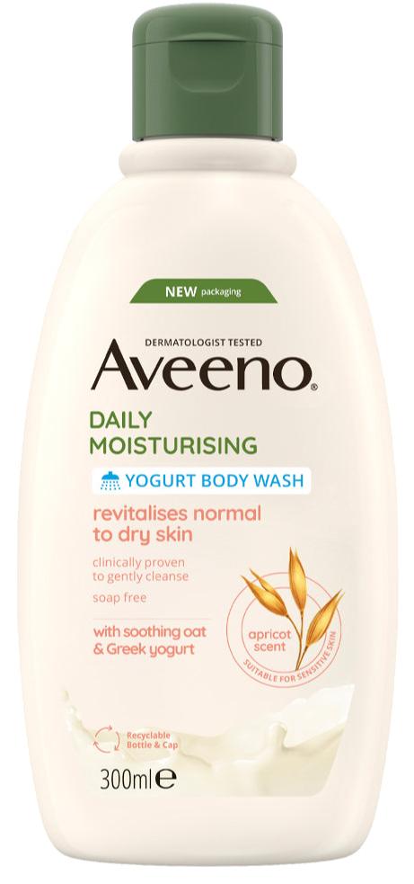 Aveeno Body Wash Daily Moisturising Apricot And Honey 300ml