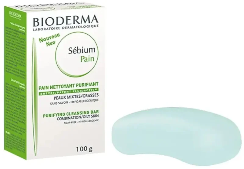 Bioderma Sebium Pain Purifying Cleansing Bar 100g