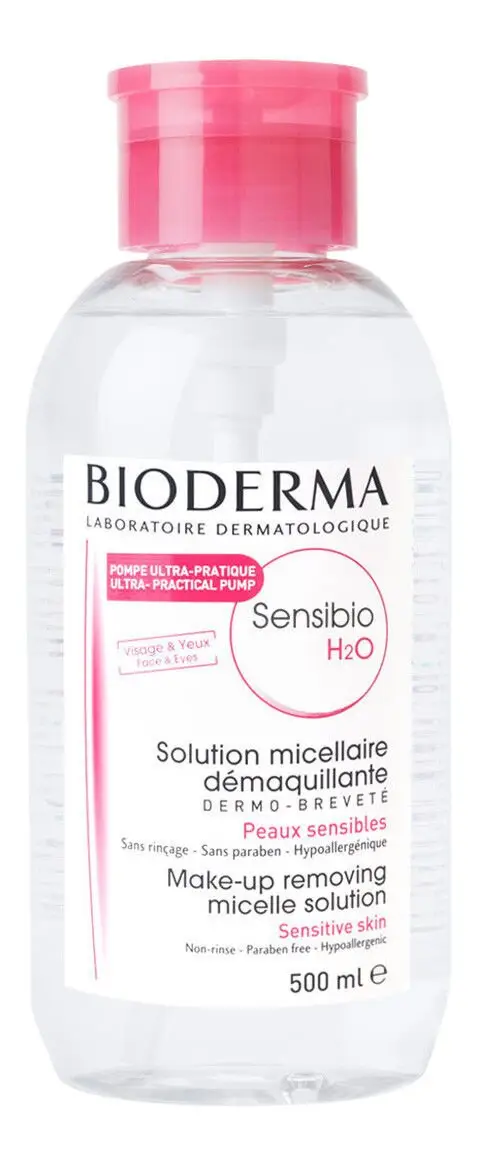 Bioderma Sensibio H2o Make-up Removing Micelle + 500ml With Pump