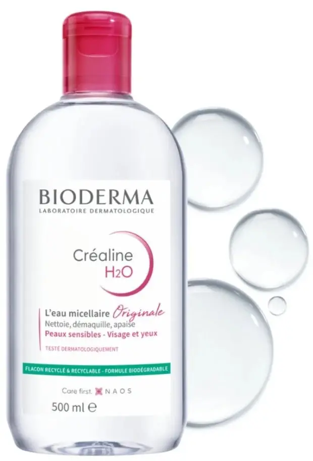 Bioderma Sensibio H2O Makeup Removing Micelle Solution 500ml