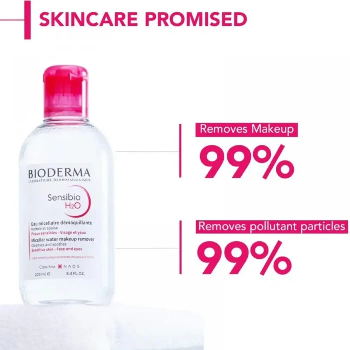 Bioderma Sensibio H2O Makeup Removing Micelle Solution 500ml - Image 2