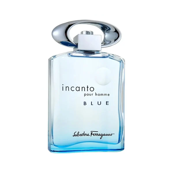 Salvatore Ferragamo Incanto Blue Pour Homme Eau de Toilette For Men Aromatic 100ml