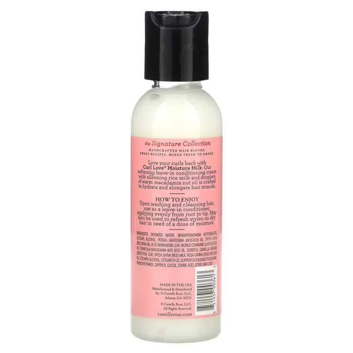 Camille Rose Curl Love Moisture Milk 2oz - Image 2