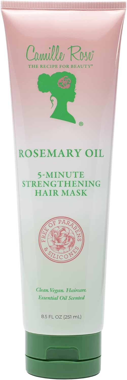 Camille Rose Roseemary Oil 5 Minute Deep Strengthening Mask 8oz