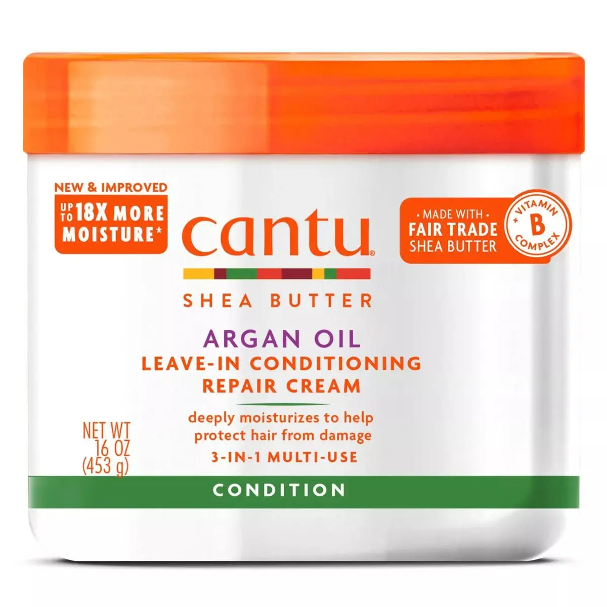 Cantu Argan Oil Leave-in Condition Cream 16oz