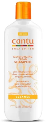 Cantu Moisturizing Cream Shampoo with Shea Butter, 13.5 fl oz